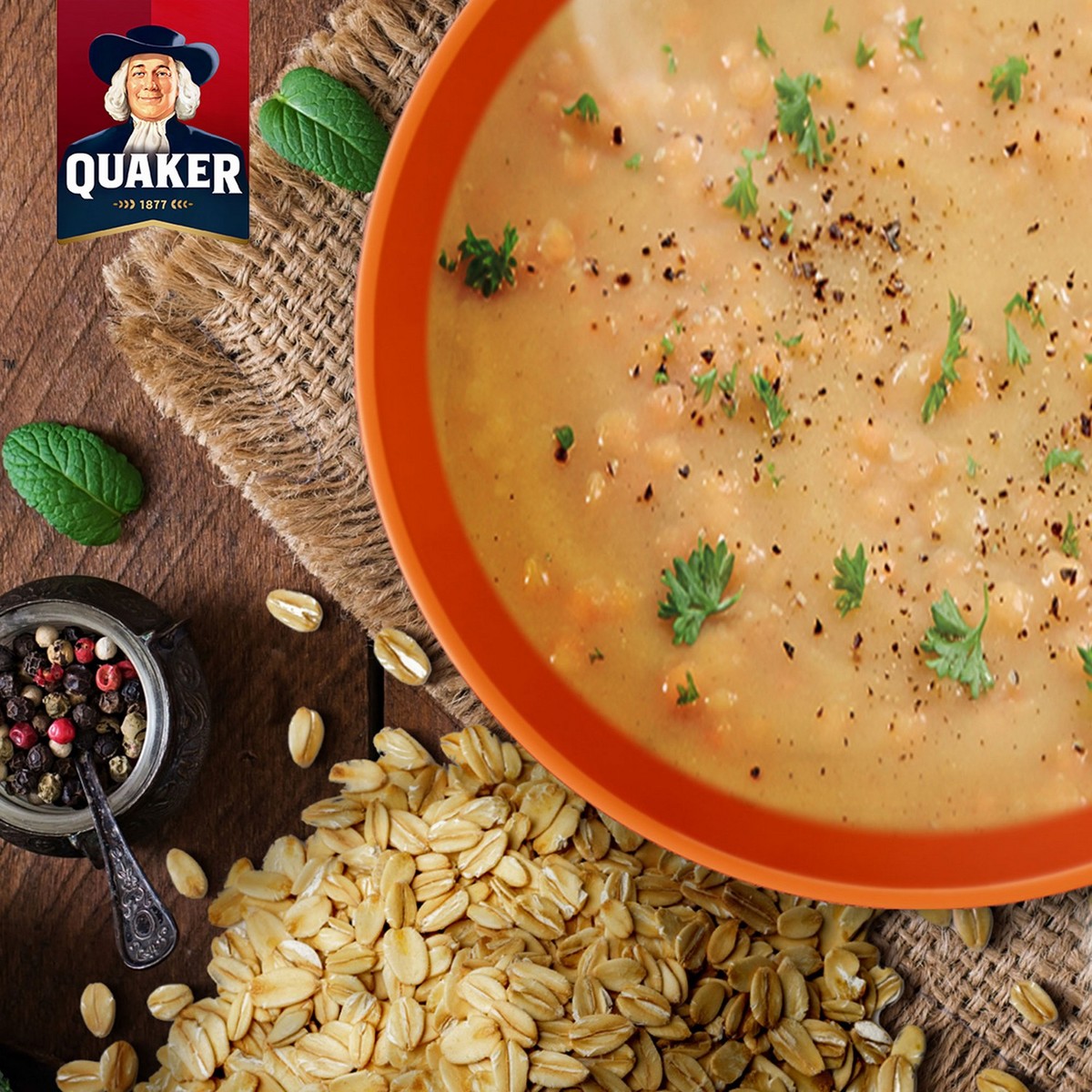 Quaker Lentil Soup with Oats 63 g