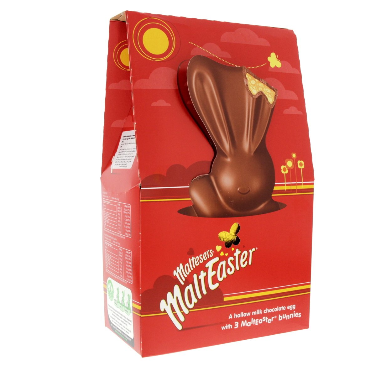 Maltesers Malt Easter A Hollow Milk Chocolate Egg With 3 Malt Easter Bunnies 265 g