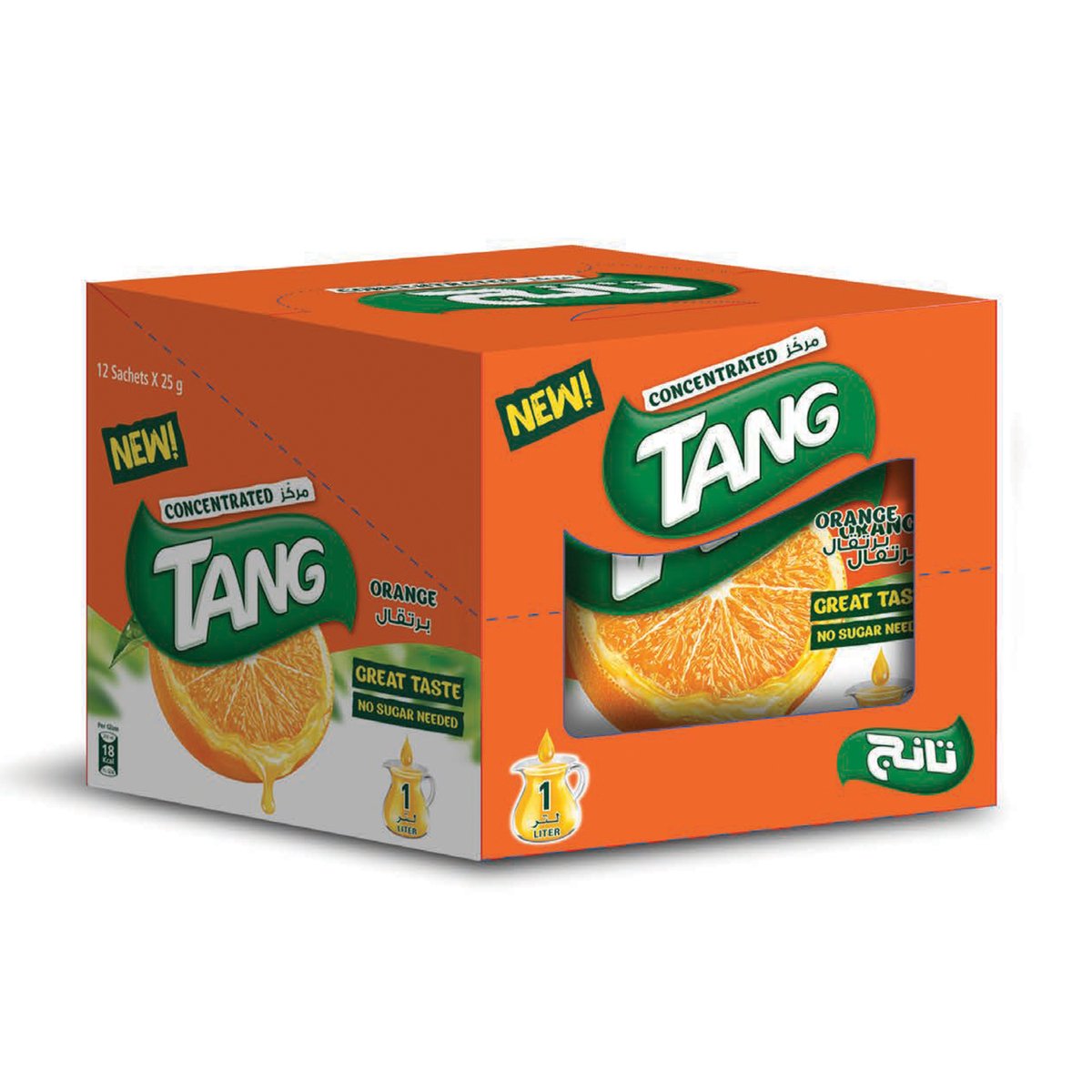 Tang Orange Instant Powdered Drink 25 g