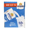 Juhayna UHT Milk Full Cream 6 x 1 Litre