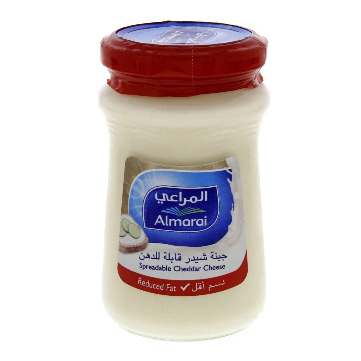 Almarai Spreadable Cheddar Cheese Reduced Fat 200 g