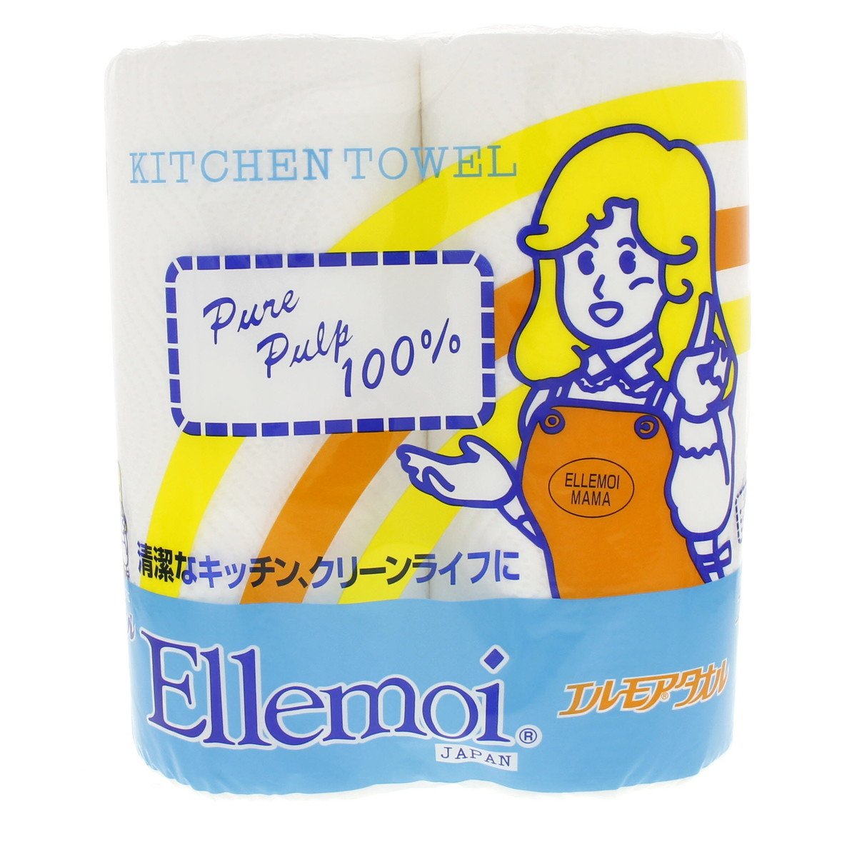 Ellemoi Kitchen Towel 2 Rolls