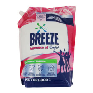 Breeze Liquid With Fragrance Of Comfort Refill 3.2Kg