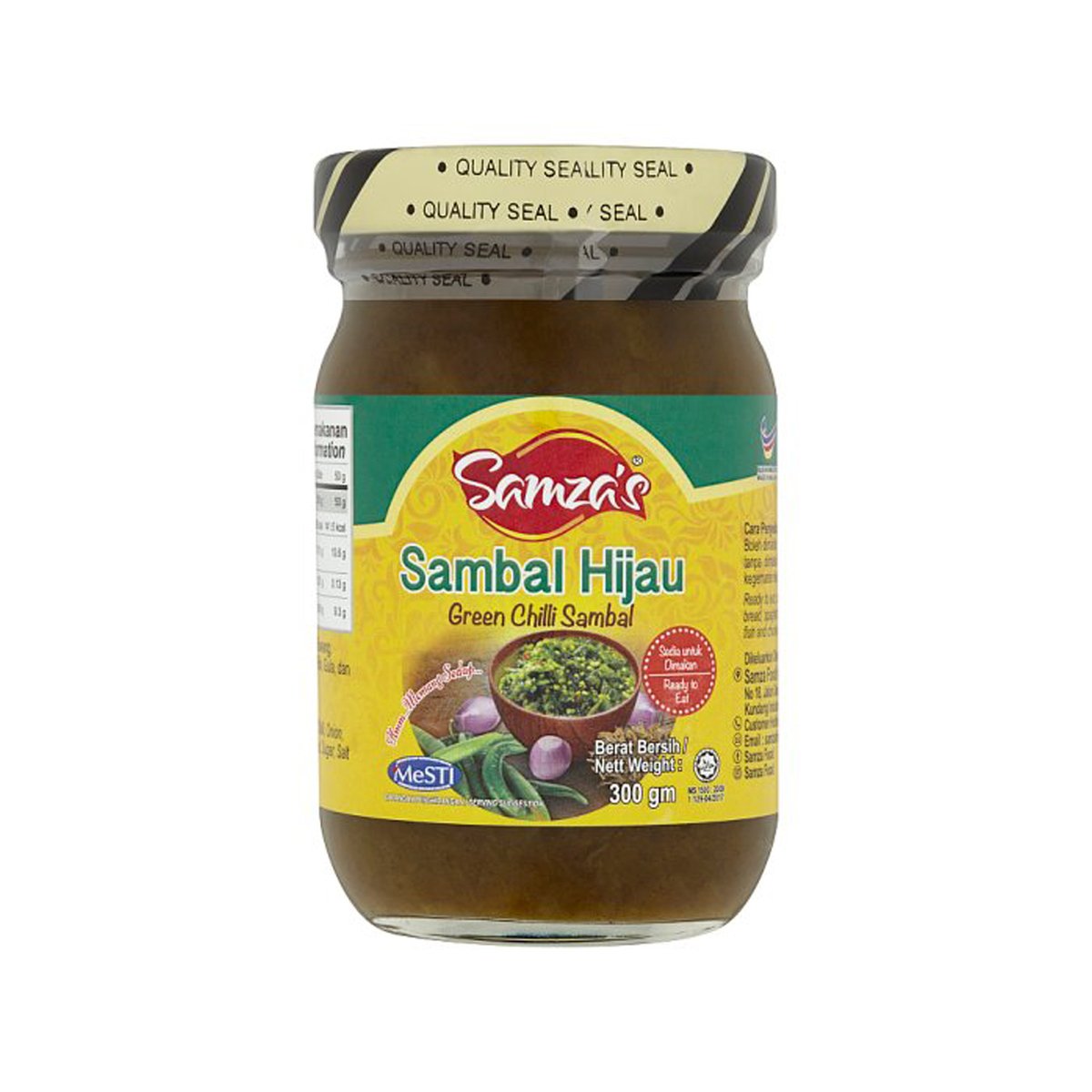 Samza's Sambal Hijau 300g