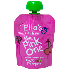Ella's Kitchen Organic Squished Smoothie Fruits The Pink One 90 g