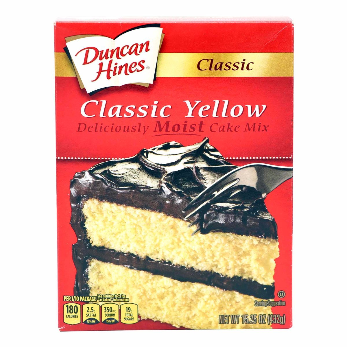 Duncan Hines Classic Yellow Moist Cake Mix 432 g