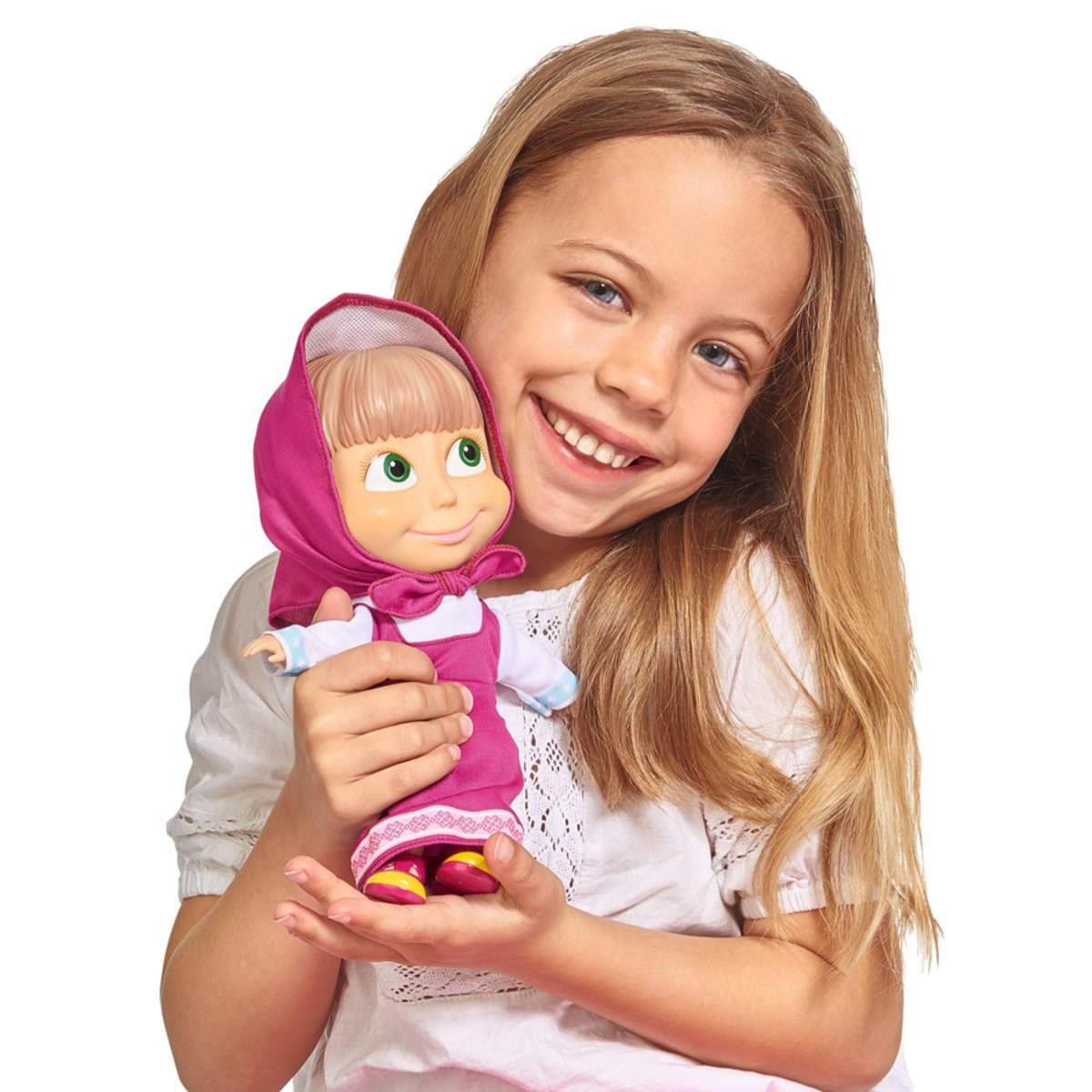 Masha And The Bear Masha Soft Bodied Doll 23cm Online At Best Price Girls Toys Lulu Ksa 