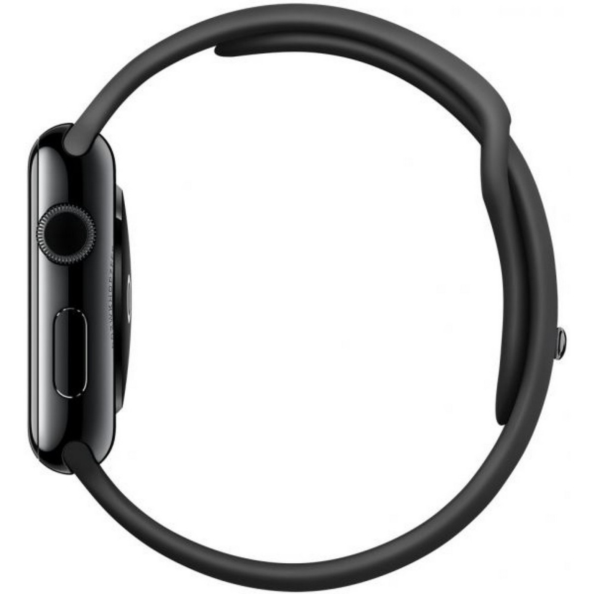 Apple Watch  MLC82 42mm Space Black Stainless Steel Case with Black Sport Band
