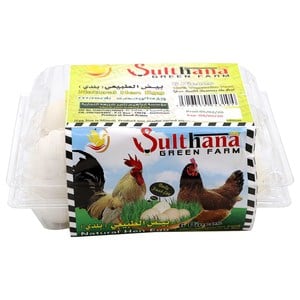 Sulthana Natural Hen Eggs 6 pcs