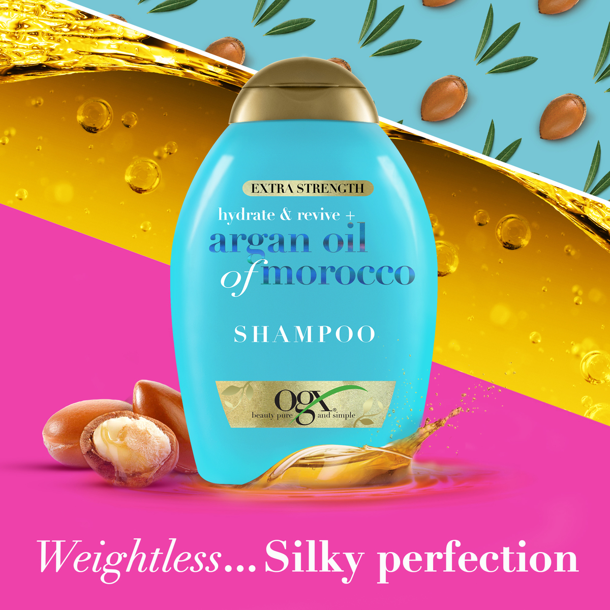 OGX Shampoo Extra Strength + Argan Oil Of Morocco 385 ml