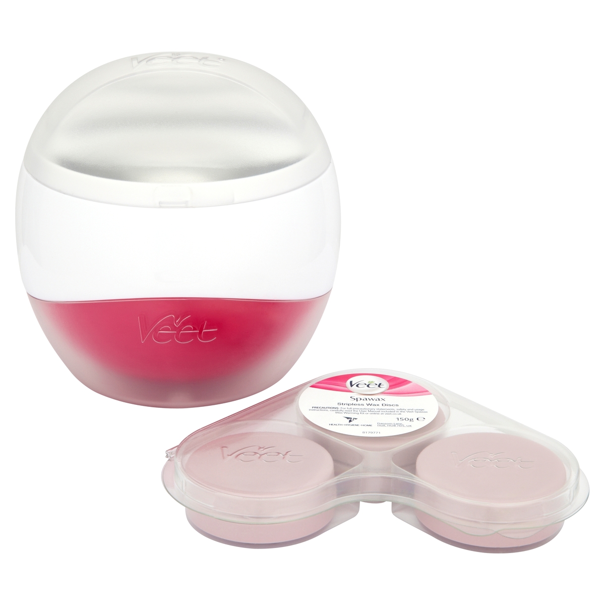 Veet Spawax Stripless Wax Warming Kit 6 pcs