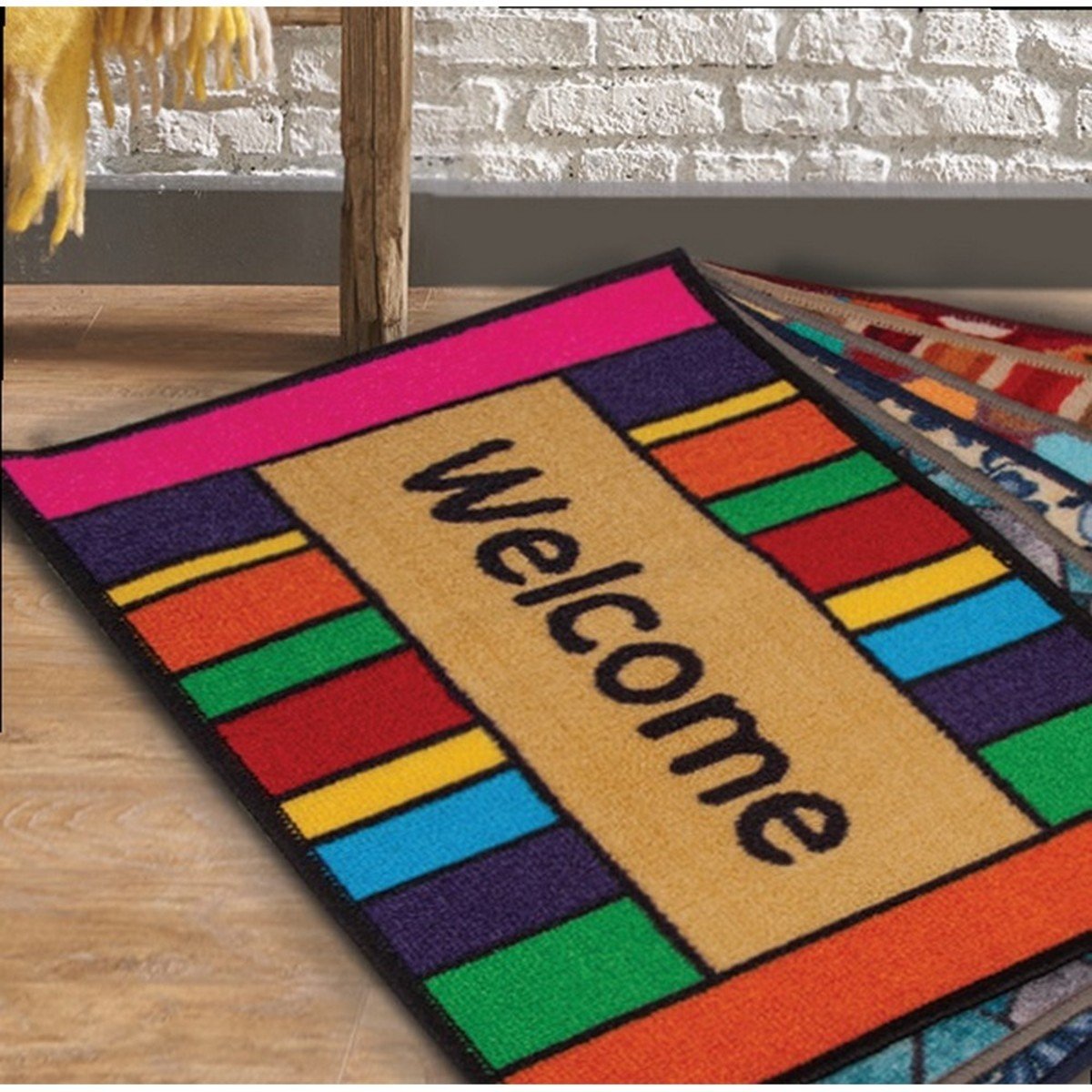 Homewell Door Mat 2pc Set 40x60cm Assorted