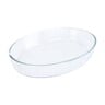 شيفلاين وعاء خبز بيضاوي زجاجي HSAP32L من البورسليكات ، 3.2 لتر ، شفاف