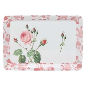 Melamine Serving Trays, 15 inch, Rose, TT11150