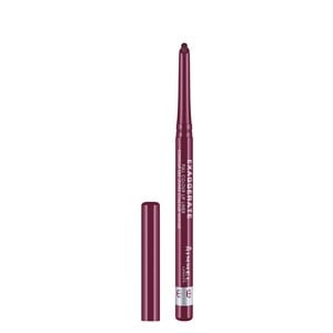 Rimmel London Exaggerate Automatic Lip Liner - Under My Spell A Rich Plum Shade 1pc