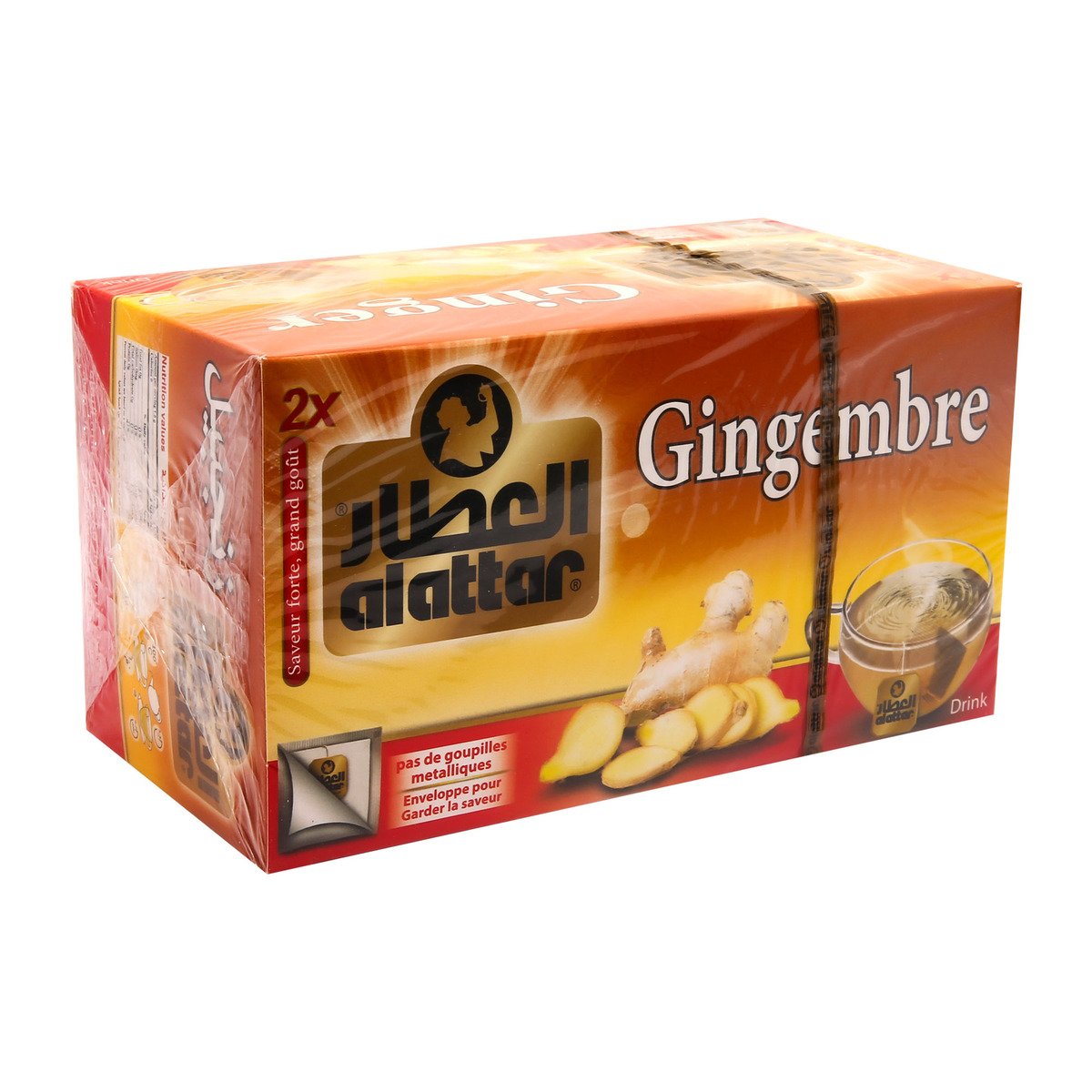 Al Attar Ginger Tea 25 Teabags