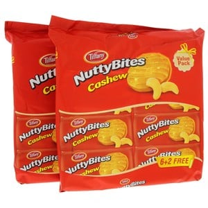 Tiffany Nutty Bites Cashew 8 x 90 g 2 pkt