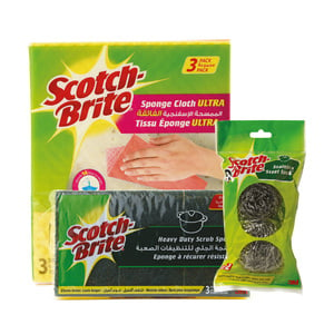 Scotch Brite Stainless Steel Spiral 6pcs Online at Best Price, Nail Saver