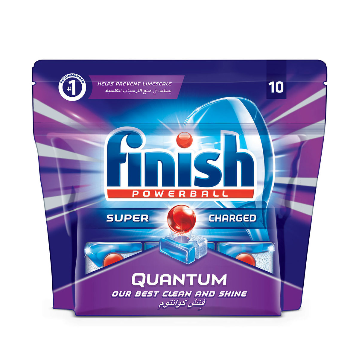 Finish Quantum Max Power Ball 10Tabs