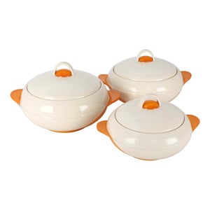 Asian Lotus Hot Pot 3pcs