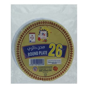 Plasti Net Round Plate No.26 50pcs