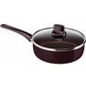 Tefal Pleasure Aluminum Sauce Pan with Lid, 26 cm, D5053352