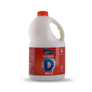 Al Rawabi Vitamin D Milk Low Fat 2 Litres