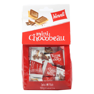 Wernli Mini Chocobeau Petit Beurre Au Lait 150 g