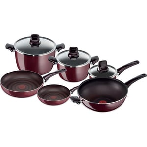 Tefal Cookware Set Pleasure 8pcs + Pleasure Fry Pan 28cm