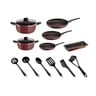 Tefal Cookware Set Pleasure 14pcs D5059952