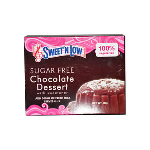 Sweet N Low Sugar Free Chocolate Dessert 30 g