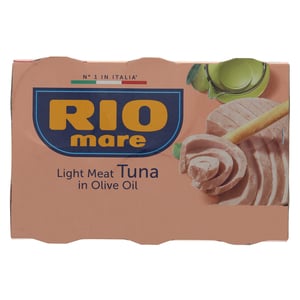 Rio Mare Light Meat Tuna In Olive Oil 6 x 80 g
