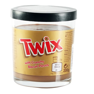 Twix Choco Spread with Crunchy Biscuit Pieces 200 g