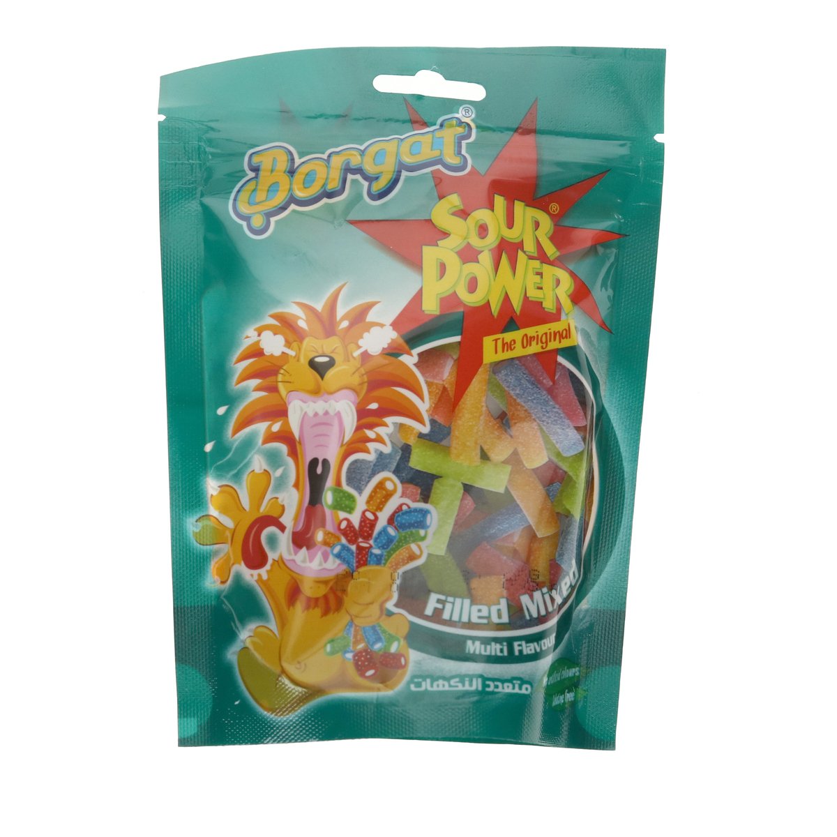 Borgat Candy Sour Power The Original Filled Mixed 75 g