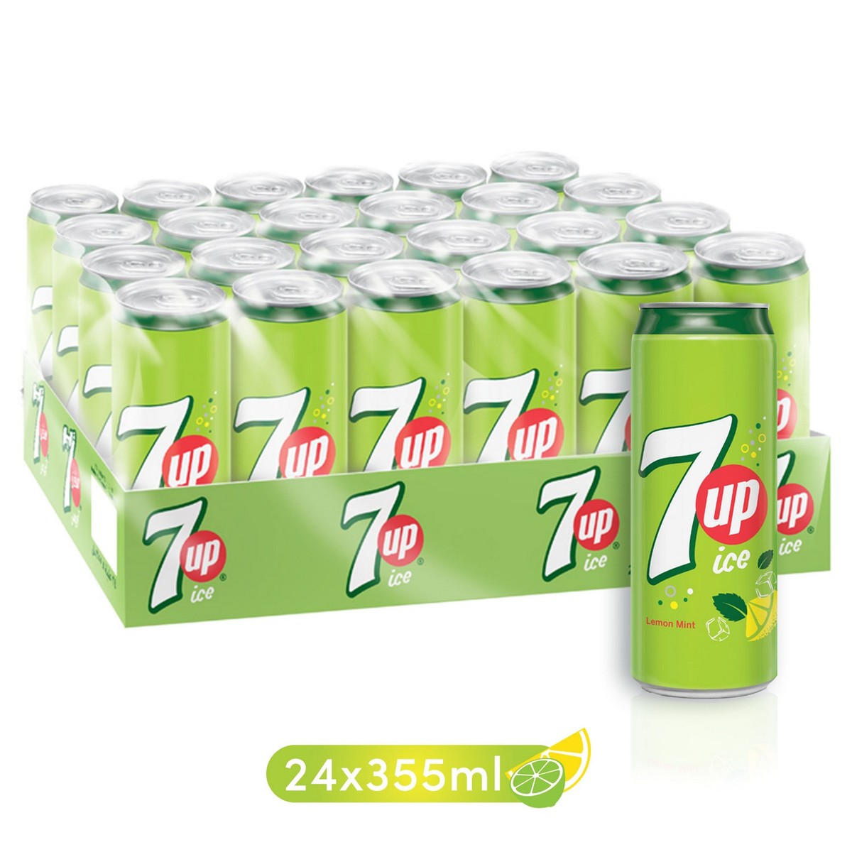 7Up Ice Lemon Mint 6 x 355 ml