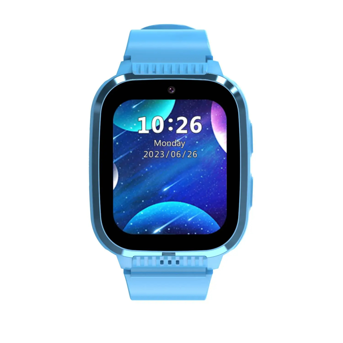 Porodo 4G Kids GPS 1.85 inches Smart Watch Junicare with Touch Display, 36 Hours Working Time, 3 Hours Charging Time, Video Calling -PD-LFST003 Blue