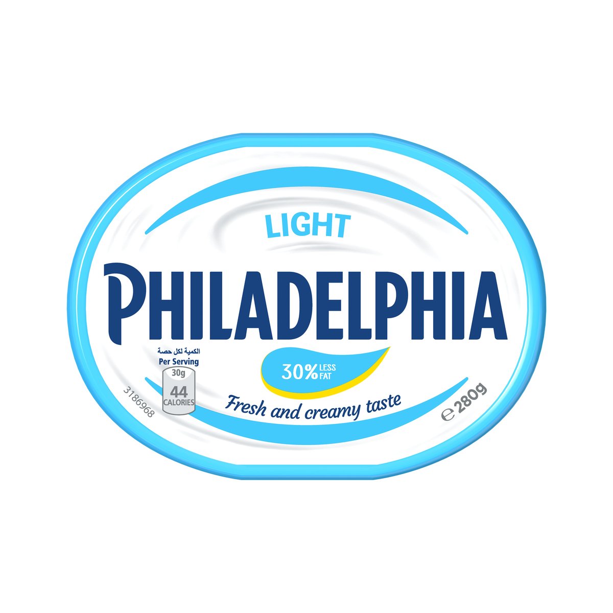 Philadelphia Cheese Spread Light Value Pack 2 x 280 g