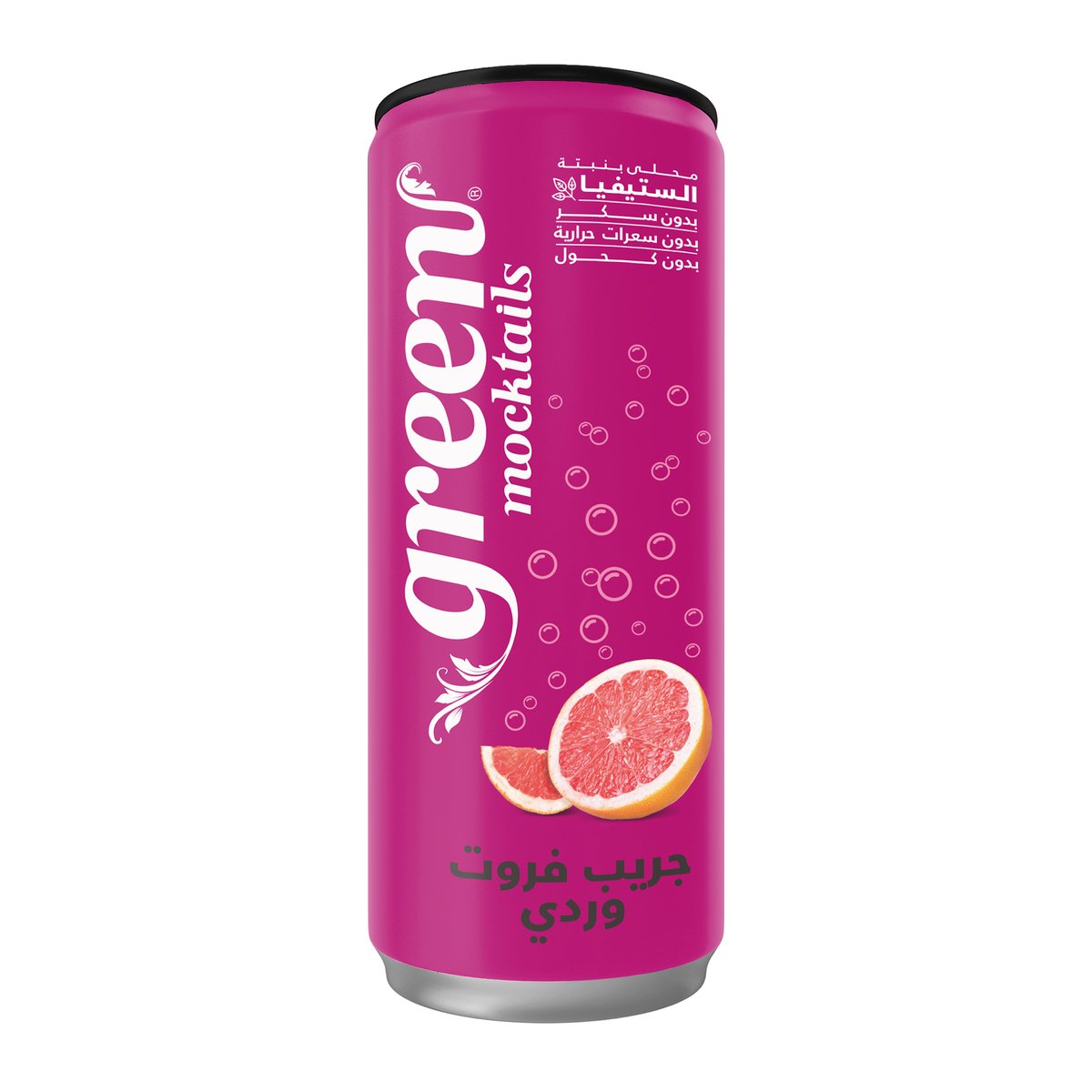 Green Mocktails Pink Grapefruit Drink 6 x 330 ml