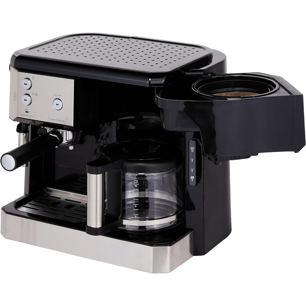 Delonghi Coffee Maker, 1 L, Silver, BCO421