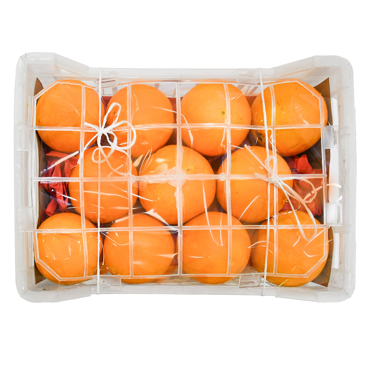 Orange Valencia Plastic Box 4 kg