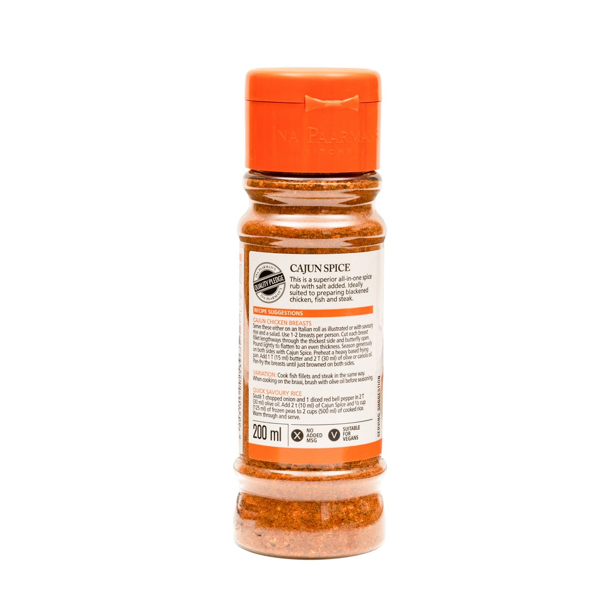 Ina Paarman's Cajun Spice 200 ml