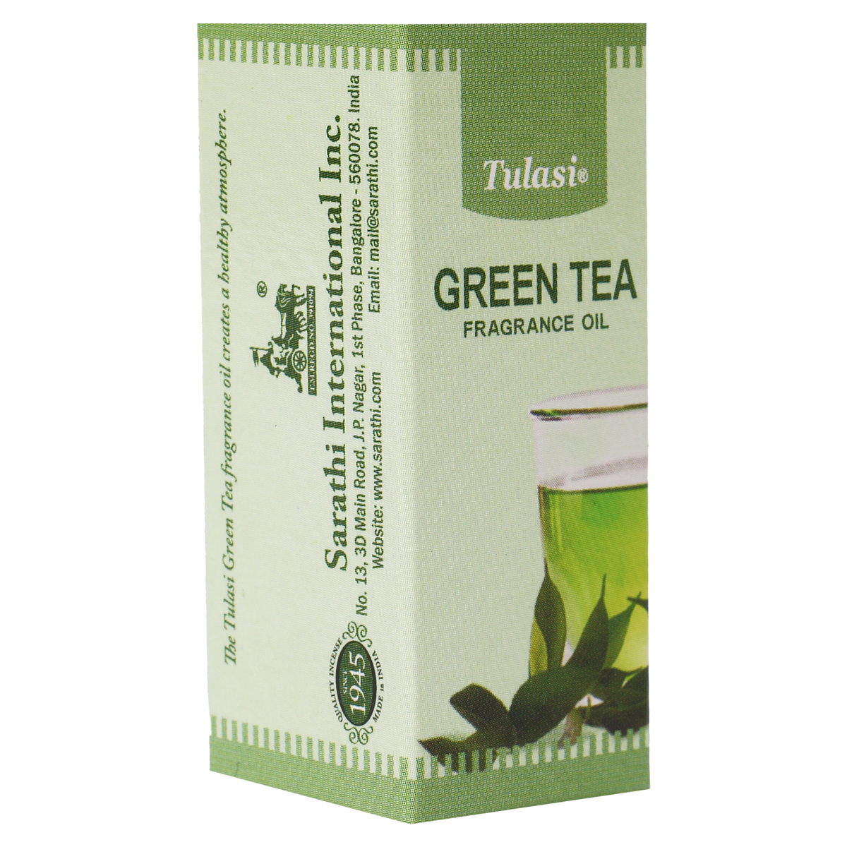 Tulasi Green Tea Fragrance Oil 10 ml