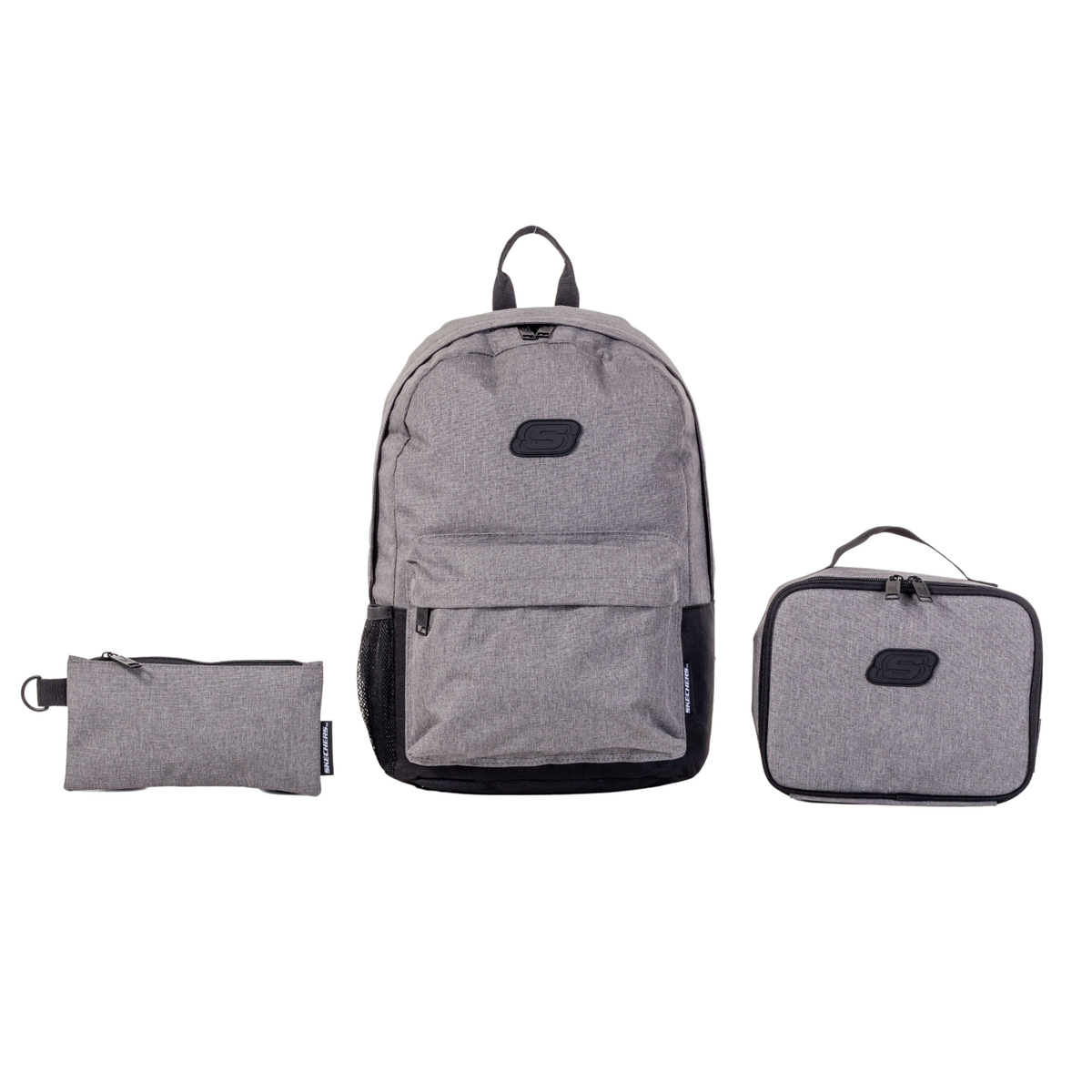 Skechers Backpack 3Pc Set SKCH8357 Grey