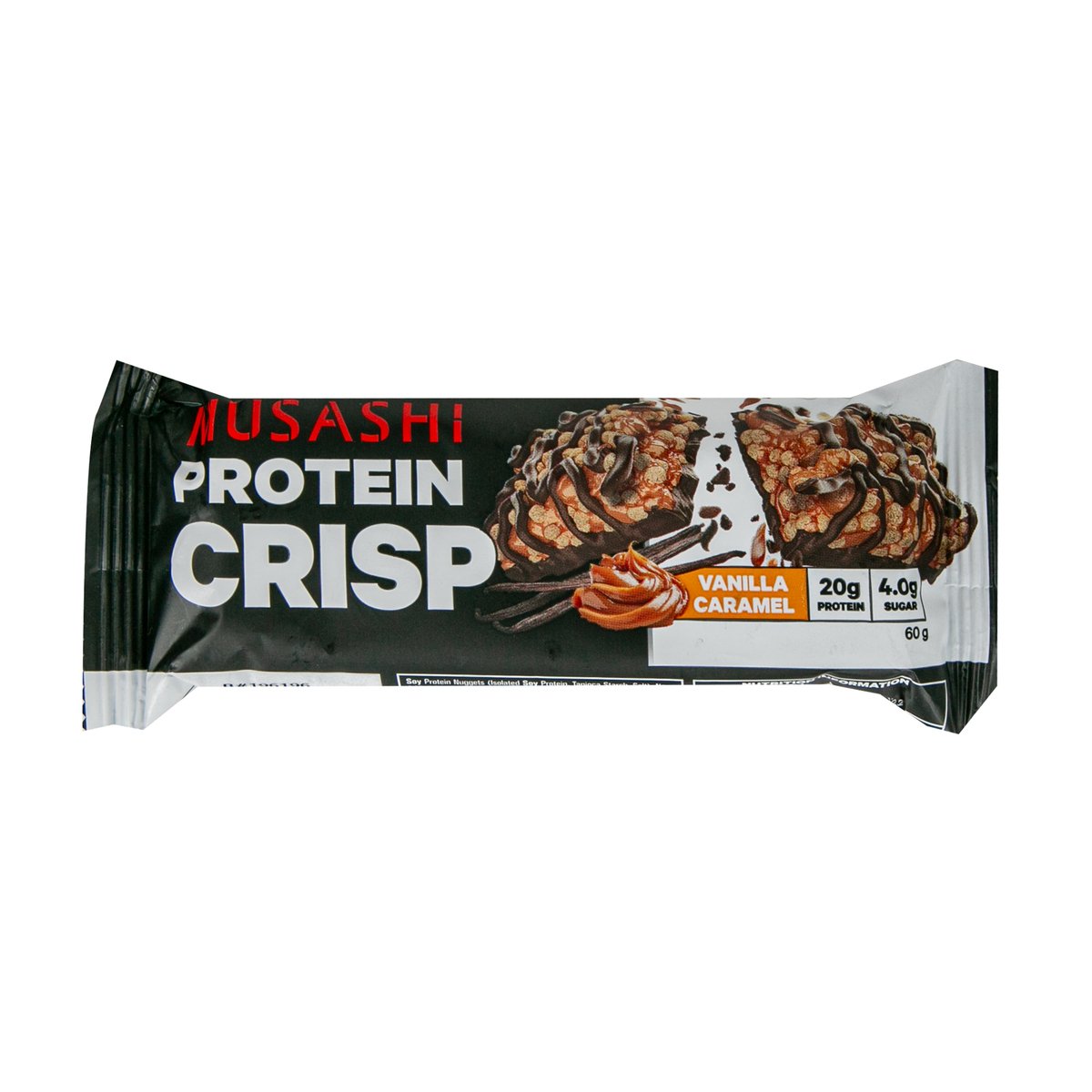 Musashi Vanilla Caramel Protein Crisp Bar 60 g