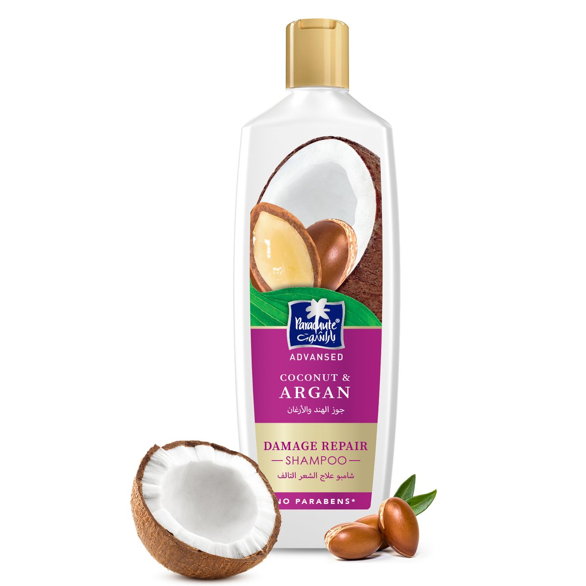 Parachute Advansed Damage Repair Shampoo With Argan & Coconut 340 ml