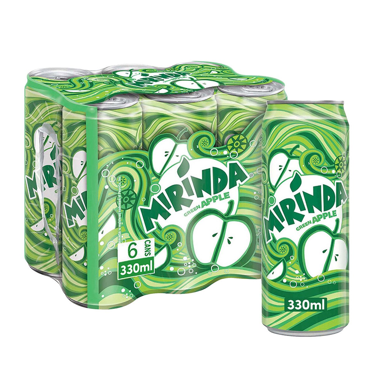 Mirinda Green Apple Can 24 x 330 ml