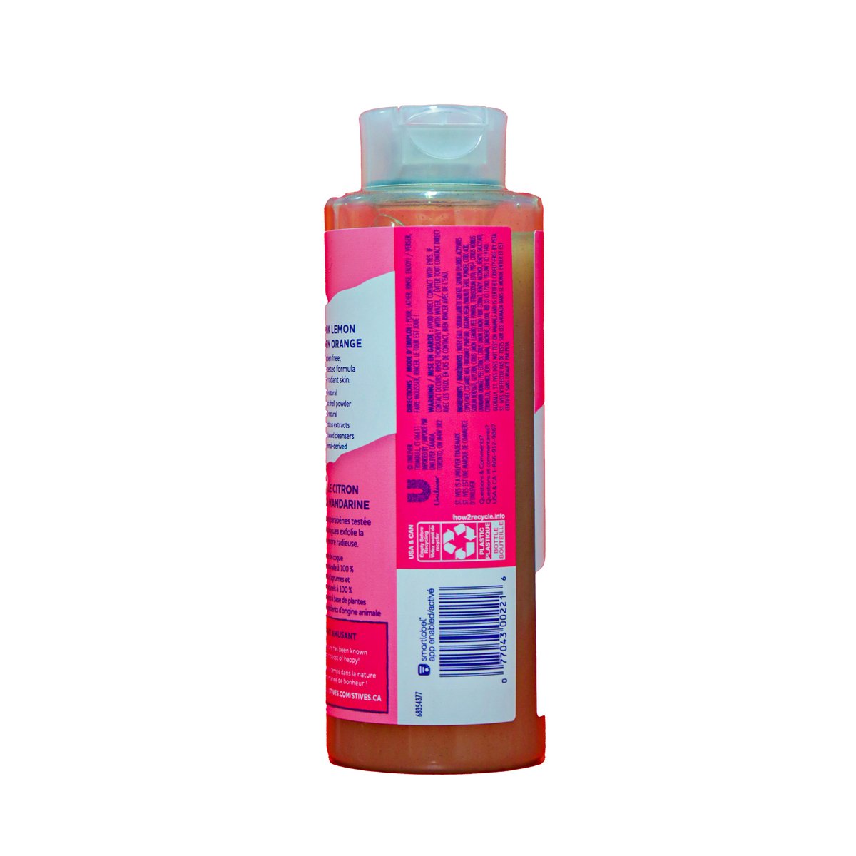 St. Ives Pink Lemon & Mandarin Orange Exfoliating Body Wash 473 ml