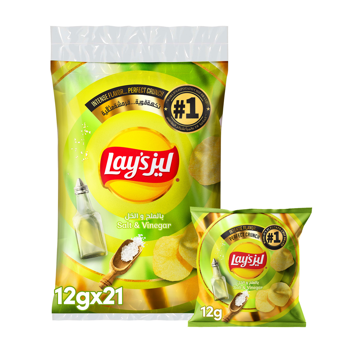 Lay's Salt & Vinegar Potato Chips 12 g