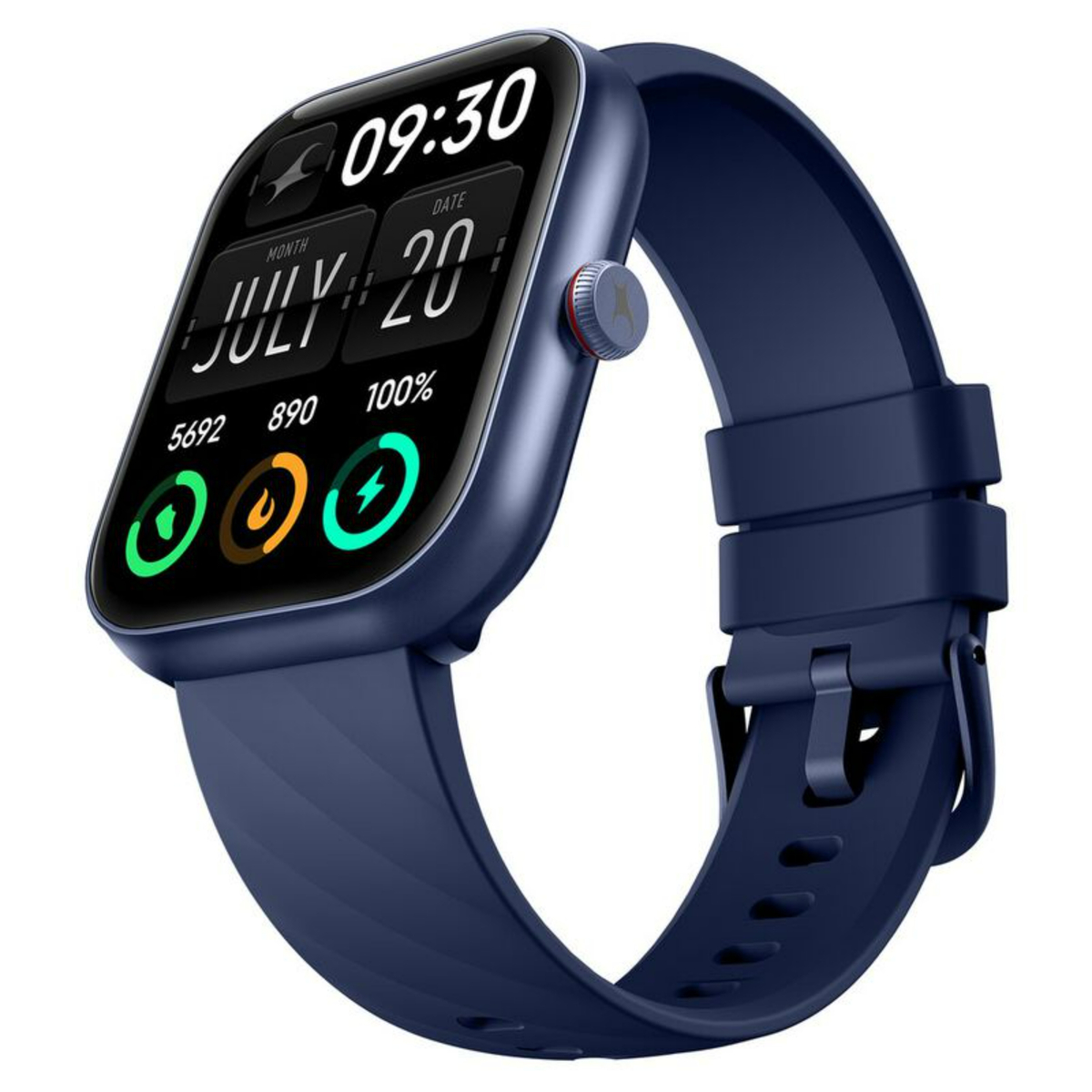 Titan Fastrack Kruz+ Smart Watch, 1.91 inch, Blue