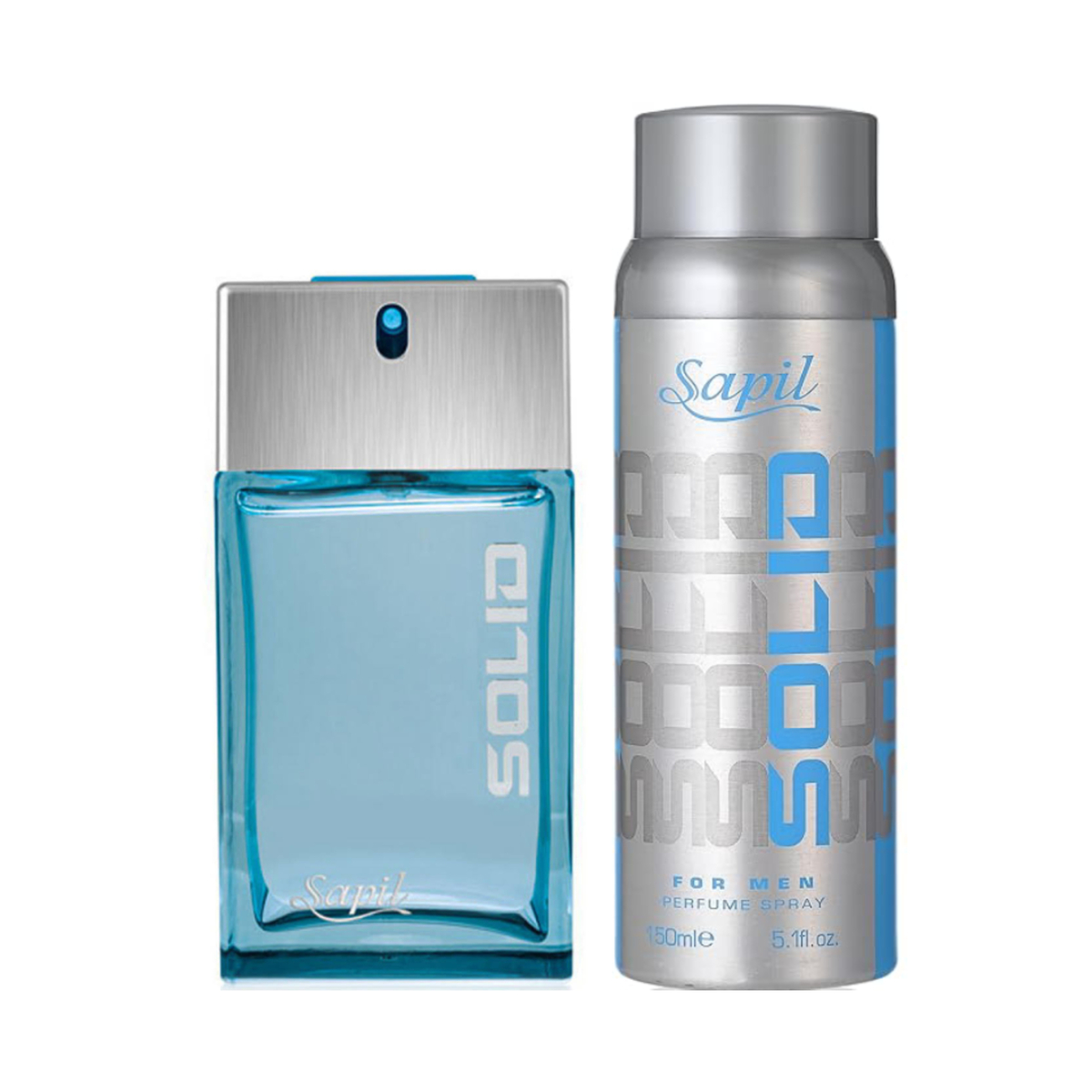 Sapil EDT Solid For Men 100 ml + Deodorant Spray 150 ml